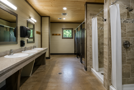 Our shower house