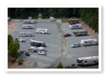 Aerial view of Little Town Campground