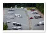 Aerial view of Little Town Campground